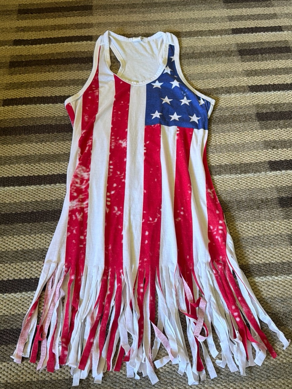 VENUS American Flag Swim Dress/cover up size large